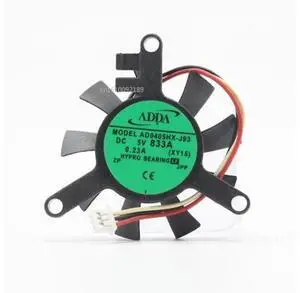 Ventilador de refrigeración para portátil ADDA AD0405HX-J93, 5V, 0.23A, 3 cables Ventilador de refrigeración para portátil ADDA AD0405HX-J93, 5V, 0.23A, 3 cables