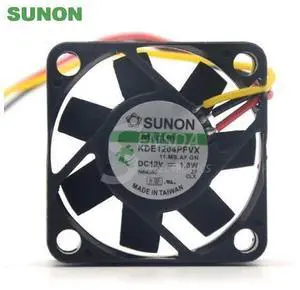 For Sunon fan KDE1204PFVX 40*40*10 mm 12V 1.8W with a 3-wire switch server inverter For Sunon fan KDE1204PFVX 40*40*10 mm 12V 1.8W with a 3-wire switch server inverter