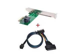 PCI-E 3.0 4.0 x4 to 36Pin SFF-8643 Card Adapter With SFF-8643 to U.2 U2 SFF-8639 NVME PCIe SSD Cable for Mainboard SSD PCI-E 3.0 4.0 x4 to 36Pin SFF-8643 Card Adapter With SFF-8643 to U.2 U2 SFF-8639 NVME PCIe SSD Cable for Mainboard SSD