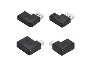 4pcs/set 1.4 8K to DP Adapter Male Female Ultra-HD UHD Angled Mini DisplayPort 4pcs/set 1.4 8K to DP Adapter Male Female Ultra-HD UHD Angled Mini DisplayPort