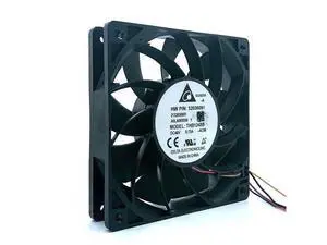 12cm 48V High Speed Cooling Fan for Delta THB1248B 12025 120X120X25mm 48VDC 0.75A 4Lines Dual Ball Bearing for HW Device 12cm 48V High Speed Cooling Fan for Delta THB1248B 12025 120X120X25mm 48VDC 0.75A 4Lines Dual Ball Bearing for HW Device