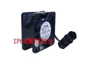 06025MA-12Q-GM NMB Waterproof Fan 6025 12V 0.58A Cooling Fan IP68 4-wire 06025MA-12Q-GM NMB Waterproof Fan 6025 12V 0.58A Cooling Fan IP68 4-wire