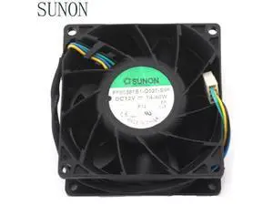 For Sunon PF80381B1-Q027-S99 DC12V 14.40W 8038 80*80*38mm powerful axial pwm cooling fan For Sunon PF80381B1-Q027-S99 DC12V 14.40W 8038 80*80*38mm powerful axial pwm cooling fan