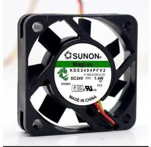 For KDE2404PFV2 4010 4CM 24V 1.4W 2pin 3pin mute Maglev cooling fan 40X40X10MM For KDE2404PFV2 4010 4CM 24V 1.4W 2pin 3pin mute Maglev cooling fan 40X40X10MM