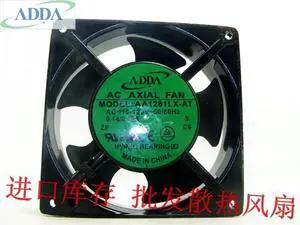 FOR ADDA AA1281LX-AT 110-120V 50 / 60Hz 0.14 / 0.15A AC pumping flow cooling fan FOR ADDA AA1281LX-AT 110-120V 50 / 60Hz 0.14 / 0.15A AC pumping flow cooling fan
