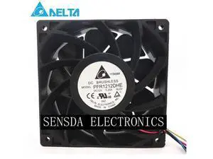 for delta PFR1212DHE 12V 12038 5.2A 7400RPM 254CFM 68.5DBA super car booster violence 120*120*38mm cooling fan 4-Pin for delta PFR1212DHE 12V 12038 5.2A 7400RPM 254CFM 68.5DBA super car booster violence 120*120*38mm cooling fan 4-Pin