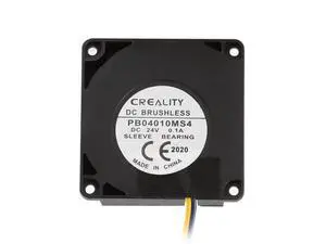 CREALITY 3D Printer Parts 4010 DC 24V 0.1A CR-5 Pro Brushless Cooling Blower Fan For Hotend With 2Pin Plug CREALITY 3D Printer Parts 4010 DC 24V 0.1A CR-5 Pro Brushless Cooling Blower Fan For Hotend With 2Pin Plug