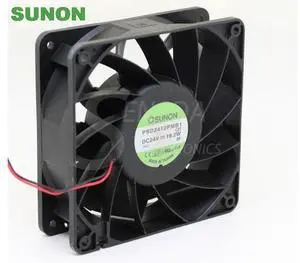 For Sunon 120x38mm PSD2412PMB1 120mm 12cm DC 24V 19.5W server inverter axial Cooling Fans For Sunon 120x38mm PSD2412PMB1 120mm 12cm DC 24V 19.5W server inverter axial Cooling Fans