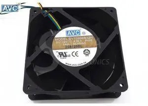 For AVC DV12038B12H 12038 120mm 12cm 12V 4.5A high speed server inverter axial cooling fans cooler For AVC DV12038B12H 12038 120mm 12cm 12V 4.5A high speed server inverter axial cooling fans cooler