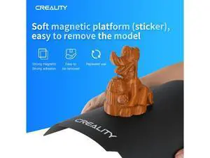 CREALITY 3D Flexible Magnetic Build Surface Plate Pads 235*235*1mm Heated Bed For Ender-3/Ender-3 V2/Ender-3Pro Printer Parts CREALITY 3D Flexible Magnetic Build Surface Plate Pads 235*235*1mm Heated Bed For Ender-3/Ender-3 V2/Ender-3Pro Printer Parts