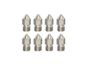 CREALITY 3D Printer Parts Supply Copper Alloy High-end Nozzles 8 PCS/Set CREALITY 3D Printer Parts Supply Copper Alloy High-end Nozzles 8 PCS/Set