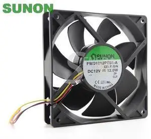 For Sunon PMD1212PTB1-A (2).F.GN 120mm x 25mm 12V 12.0W 3pin 150CFM Case Fan For Sunon PMD1212PTB1-A (2).F.GN 120mm x 25mm 12V 12.0W 3pin 150CFM Case Fan