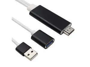 1080P compatible con HDMI AV HD TV adaptador de Cable de Video Cable para Samsung Galaxy J3 J7 LG K20 + PLUS + teléfono 1080P compatible con HDMI AV HD TV adaptador de Cable de Video Cable para Samsung Galaxy J3 J7 LG K20 + PLUS + teléfono