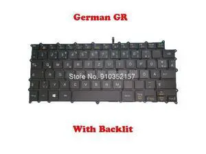 Laptop Backlit Keyboard For LG 13Z980 13ZD980 LG13Z98 SG-91020-2DA SN3871BL AEW73969835 German GR Black NO Frame Laptop Backlit Keyboard For LG 13Z980 13ZD980 LG13Z98 SG-91020-2DA SN3871BL AEW73969835 German GR Black NO Frame