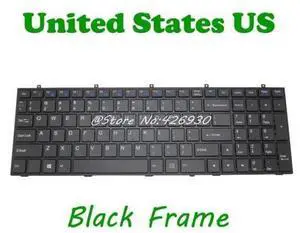 NO Backlit US Keyboard For CLEVO W370ET MP-12A33US-4301W 6-80-W3700-011-1 6-80-W37S0-010-1 MP-12A33US-430W 6-79-W370ET0K-010-W NO Backlit US Keyboard For CLEVO W370ET MP-12A33US-4301W 6-80-W3700-011-1 6-80-W37S0-010-1 MP-12A33US-430W 6-79-W370ET0K-010-W