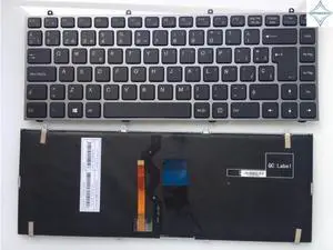 for Hasee K350C K3 K350S K360E with gray frame backlit SP spanish laptop keyboard Teclado MP-13C26E0J4302 6-80-W23D0-160-1 for Hasee K350C K3 K350S K360E with gray frame backlit SP spanish laptop keyboard Teclado MP-13C26E0J4302 6-80-W23D0-160-1