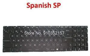 Laptop With Backlit MS-17FK Keyboard For MSI Bravo 17 A4DDK MS-17FK Spanish SP Laptop With Backlit MS-17FK Keyboard For MSI Bravo 17 A4DDK MS-17FK Spanish SP