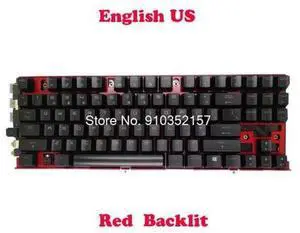 Red Backlit English Mechanical Keyboard For MSI GT80 2QC-207US 2QC-261US GT80 2QC-437US 2QE-260US 2QE-265US MS-1812 MS1812 US Red Backlit English Mechanical Keyboard For MSI GT80 2QC-207US 2QC-261US GT80 2QC-437US 2QE-260US 2QE-265US MS-1812 MS1812 US