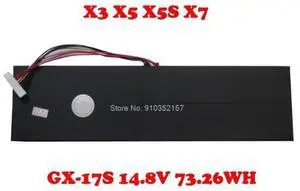Laptop For Gigabyte X3 X5 X5S X7 GX-17S 14.8V 73.26WH Laptop For Gigabyte X3 X5 X5S X7 GX-17S 14.8V 73.26WH