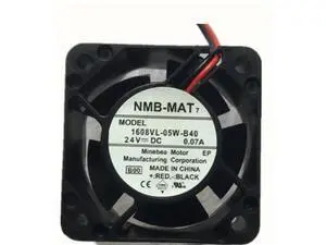4020 24V DC 0.07A 1608VL-05W-B40 2 Alambre de ventilador de refrigeración envío gratis 4020 24V DC 0.07A 1608VL-05W-B40 2 Alambre de ventilador de refrigeración envío gratis