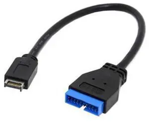 USB 3.1 Type-C Mini 20 Pin Front Panel Header To USB 3.0 Standard 19/20Pin Header Extension Cable 20Cm For Asus-Motherbo USB 3.1 Type-C Mini 20 Pin Front Panel Header To USB 3.0 Standard 19/20Pin Header Extension Cable 20Cm For Asus-Motherbo