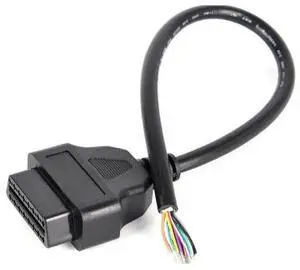 1pc OBD-II Female Opening Cable, 1m, 26AWG 1pc OBD-II Female Opening Cable, 1m, 26AWG