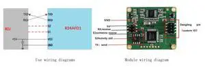 1pc 24G Human Presence Radar R24AVD1, Millimeter-Wave Motion Detection, 13m Range, 5V Power, Top Mount with JU01 Adapter Board 1pc 24G Human Presence Radar R24AVD1, Millimeter-Wave Motion Detection, 13m Range, 5V Power, Top Mount with JU01 Adapter Board