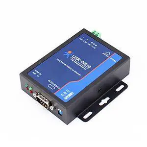 1set Industrial modbus Gateway Serial RS232 RS485 RS422 to Ethernet Converter with at Command Function 1set Industrial modbus Gateway Serial RS232 RS485 RS422 to Ethernet Converter with at Command Function