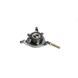 JDHMBD Main Rotor Head Spare Parts Blades swashplate for A-lign T-rex 450 PRO DFC 450 Helicopter (5MM Shaft) (3 Blades swashplate) JDHMBD Main Rotor Head Spare Parts Blades swashplate for A-lign T-rex 450 PRO DFC 450 Helicopter (5MM Shaft) (3 Blades swashplate)