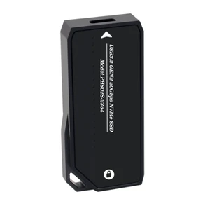 M.2 to Type-C solid-state NVMe protocol hard drive enclosure with 20Gbps data cable and USB adapter ASM2364 M.2 to Type-C solid-state NVMe protocol hard drive enclosure with 20Gbps data cable and USB adapter ASM2364