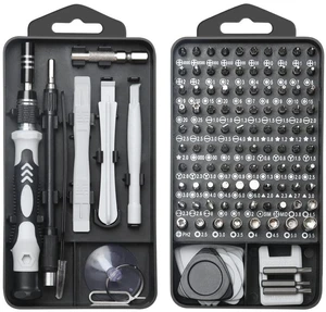 Precision Screwdriver Set, 122pcs Magnetic Repair Tool Kit for iPhone Series/Mac/iPad/Tablet/Laptop/Xbox Series/PS3/PS4/Eyeglasses/Watch/Cellphone/PC/C Precision Screwdriver Set, 122pcs Magnetic Repair Tool Kit for iPhone Series/Mac/iPad/Tablet/Laptop/Xbox Series/PS3/PS4/Eyeglasses/Watch/Cellphone/PC/C