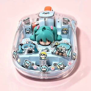 Kizuna Future Wireless Mouse 3D Doll Magnetic Attachment Blue Desktop Laptop Dual-mode Bluetooth 2.4G Receiver Kizuna Future Wireless Mouse 3D Doll Magnetic Attachment Blue Desktop Laptop Dual-mode Bluetooth 2.4G Receiver