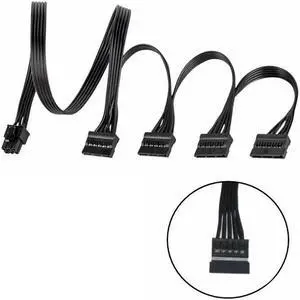 4 SATA Male Straight SSD HDD Modular Power Cable for Seasonic PRIME Ultra 1000W 850W 750W 650W 550W GOLD Power 4 SATA Male Straight SSD HDD Modular Power Cable for Seasonic PRIME Ultra 1000W 850W 750W 650W 550W GOLD Power