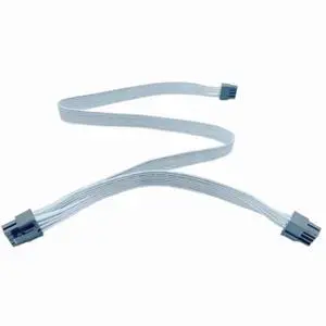 PCIe 8Pin to Dual 8Pin 6+2Pin GPU PSU Cable 60+20cm For Corsair RM750x RM850x RM1000i Power Supply White Version 60CM 18AWG PCIe 8Pin to Dual 8Pin 6+2Pin GPU PSU Cable 60+20cm For Corsair RM750x RM850x RM1000i Power Supply White Version 60CM 18AWG