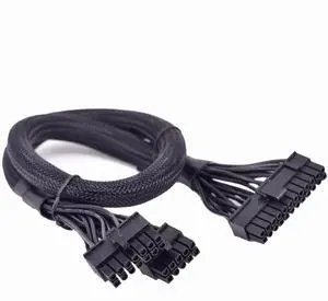 14pin+10Pin to 24Pin 20+4Pin Power Supply Cable Sleeved For Corsair HXi Series Full Modular PSU HX750i HX850i HX1000i HX1200i 14pin+10Pin to 24Pin 20+4Pin Power Supply Cable Sleeved For Corsair HXi Series Full Modular PSU HX750i HX850i HX1000i HX1200i