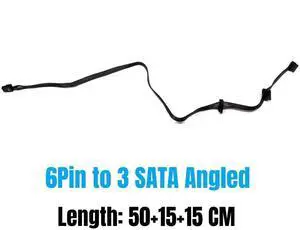 3x SATA Male Angled SSD HDD Riser Power Cable for Seasonic PRIME Platinum 1600W, 1300W, 1200W, 1000W, 850W Modular PSU 3x SATA Male Angled SSD HDD Riser Power Cable for Seasonic PRIME Platinum 1600W, 1300W, 1200W, 1000W, 850W Modular PSU