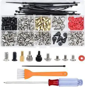 362pc Computer Screws Assortment Kit | Motherboard Standoff Risers Screw Set for HDD SSD Hard Drive, Computer Case, Fan, Power Supply, Graphics, CD, Motherboard Screws Kit for DIY & Repair 362pc Computer Screws Assortment Kit | Motherboard Standoff Risers Screw Set for HDD SSD Hard Drive, Computer Case, Fan, Power Supply, Graphics, CD, Motherboard Screws Kit for DIY & Repair