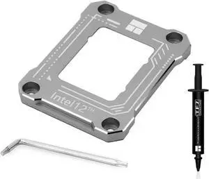 LGA1700-BCF gray 12th/13th/14th generation Intel anti-bending fastener, bending type pressure plate, CPU fixed fastener, full-fitting fixed non-marking installation, standard for coolers (gray) LGA1700-BCF gray 12th/13th/14th generation Intel anti-bending fastener, bending type pressure plate, CPU fixed fastener, full-fitting fixed non-marking installation, standard for coolers (gray)