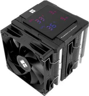 Peerless Assassin 120 Digital CPU Air Cooler -Temperature Display | 6 Heat Pipes | 1850RPM PWM 120mm Fans, for Intel 1851/1700, AMD AM4/AM5 Peerless Assassin 120 Digital CPU Air Cooler -Temperature Display | 6 Heat Pipes | 1850RPM PWM 120mm Fans, for Intel 1851/1700, AMD AM4/AM5