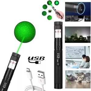 532nm Rechargeable Green Laser Pointer Pen Astronomy Visible Beam Lazer 532nm Rechargeable Green Laser Pointer Pen Astronomy Visible Beam Lazer