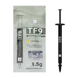 TF9 thermal grease CPU thermal paste computer notebook graphics card GPU cooling silicone TF9 1.5g with scraper TF9 thermal grease CPU thermal paste computer notebook graphics card GPU cooling silicone TF9 1.5g with scraper