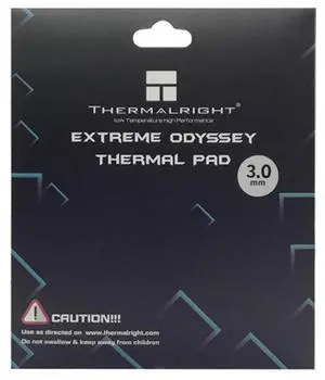 Extreme Odyssey Thermal Pad Non Conductive Chipset For Video Memory 12.8W/mk 120x120x3.0mm Extreme Odyssey Thermal Pad Non Conductive Chipset For Video Memory 12.8W/mk 120x120x3.0mm