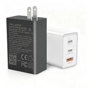 USB C Charger, 65W 3 Port Foldable USB C Wall Charger, PD 3.0 Fast GaN Charger Block Compatible for Mac-Book,i-Pad,i-Phone 14 13 12 Pro Max, Galaxy S23 S22 S21 S20 Note 20, Steam Deck,Switch USB C Charger, 65W 3 Port Foldable USB C Wall Charger, PD 3.0 Fast GaN Charger Block Compatible for Mac-Book,i-Pad,i-Phone 14 13 12 Pro Max, Galaxy S23 S22 S21 S20 Note 20, Steam Deck,Switch