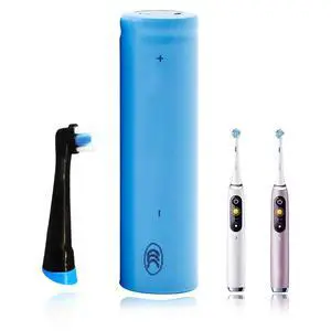 1250mAh Battery for Braun Oral-B iO Series iO10 iO9 iO8 iO7 Toothbrush Type 3758 3759 3776 Toothbrush Head Included, Without Nickel Tabs Battery NiMH 1250mAh Battery for Braun Oral-B iO Series iO10 iO9 iO8 iO7 Toothbrush Type 3758 3759 3776 Toothbrush Head Included, Without Nickel Tabs Battery NiMH