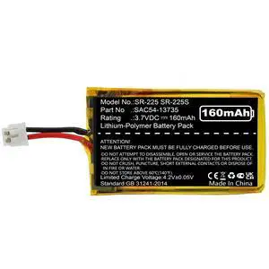 SAC54-13735 Battery fits SportDOG SD-425 SD-875 SD-575 SR-225, Replacement Battery for Remote Trainer Collar NiMH SAC54-13735 Battery fits SportDOG SD-425 SD-875 SD-575 SR-225, Replacement Battery for Remote Trainer Collar NiMH