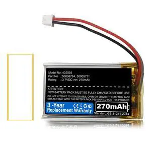 270mAh 50006764 Battery Compatible with Mitel 6869 6940 6930 6970 6865i 6863i 6865 6867i 6869i 6905 6900 6910 6920, 50005711 Battery Ni-MH 270mAh 50006764 Battery Compatible with Mitel 6869 6940 6930 6970 6865i 6863i 6865 6867i 6869i 6905 6900 6910 6920, 50005711 Battery Ni-MH