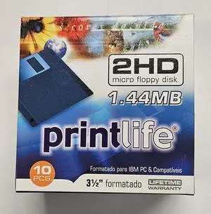 Floppy Disks--New 10 Pack, 1.44MB. Floppy diskettes formatted in 2024!, Blue/black Floppy Disks--New 10 Pack, 1.44MB. Floppy diskettes formatted in 2024!, Blue/black