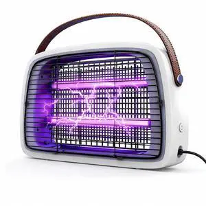 LED Bug Zappers, 12 LED Tube Up to 6 Years, Electric Mosquito Zapper, 11V-240V Fly Trap Mosquito Killer Lamp WordWide Applicable Grey. LED Bug Zappers, 12 LED Tube Up to 6 Years, Electric Mosquito Zapper, 11V-240V Fly Trap Mosquito Killer Lamp WordWide Applicable Grey.