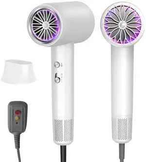 Hair Dryer, 3 Min Fast Drying-110000 RPM Professional High Speed Blow Dryer 200 Millions Negative Ionic Hair Dryer, 2026 Low Noise Hairdryer, Travel Hair Dryers for Women Men with Nozzle Hair Dryer, 3 Min Fast Drying-110000 RPM Professional High Speed Blow Dryer 200 Millions Negative Ionic Hair Dryer, 2026 Low Noise Hairdryer, Travel Hair Dryers for Women Men with Nozzle