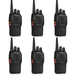 BF-888S Walkie Talkies for Adults Long Range Professional Handheld 16 Channel Two Way Radio with Earpieces, Rechargeable Battery, Flashlight, Walky Talky for Family Hiking Skiing with 6 Pack BF-888S Walkie Talkies for Adults Long Range Professional Handheld 16 Channel Two Way Radio with Earpieces, Rechargeable Battery, Flashlight, Walky Talky for Family Hiking Skiing with 6 Pack
